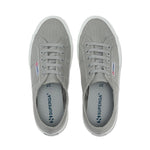 Superga 2750 Cotu Classic Sneakers - Light Grey. Top view.