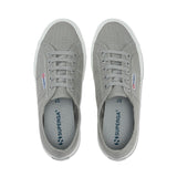 Superga 2750 Cotu Classic Sneakers - Light Grey. Top view.