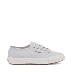 Superga 2750 Cotu Classic Sneakers - Light Grey Avorio. Side view.