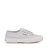 Superga 2750 Cotu Classic Sneakers - Light Grey Avorio. Side view.