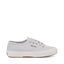Superga 2750 Cotu Classic Sneakers - Light Grey Avorio. Side view.