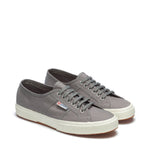 Superga 2750 Cotu Classic Sneakers - Grey Blue. Front view.
