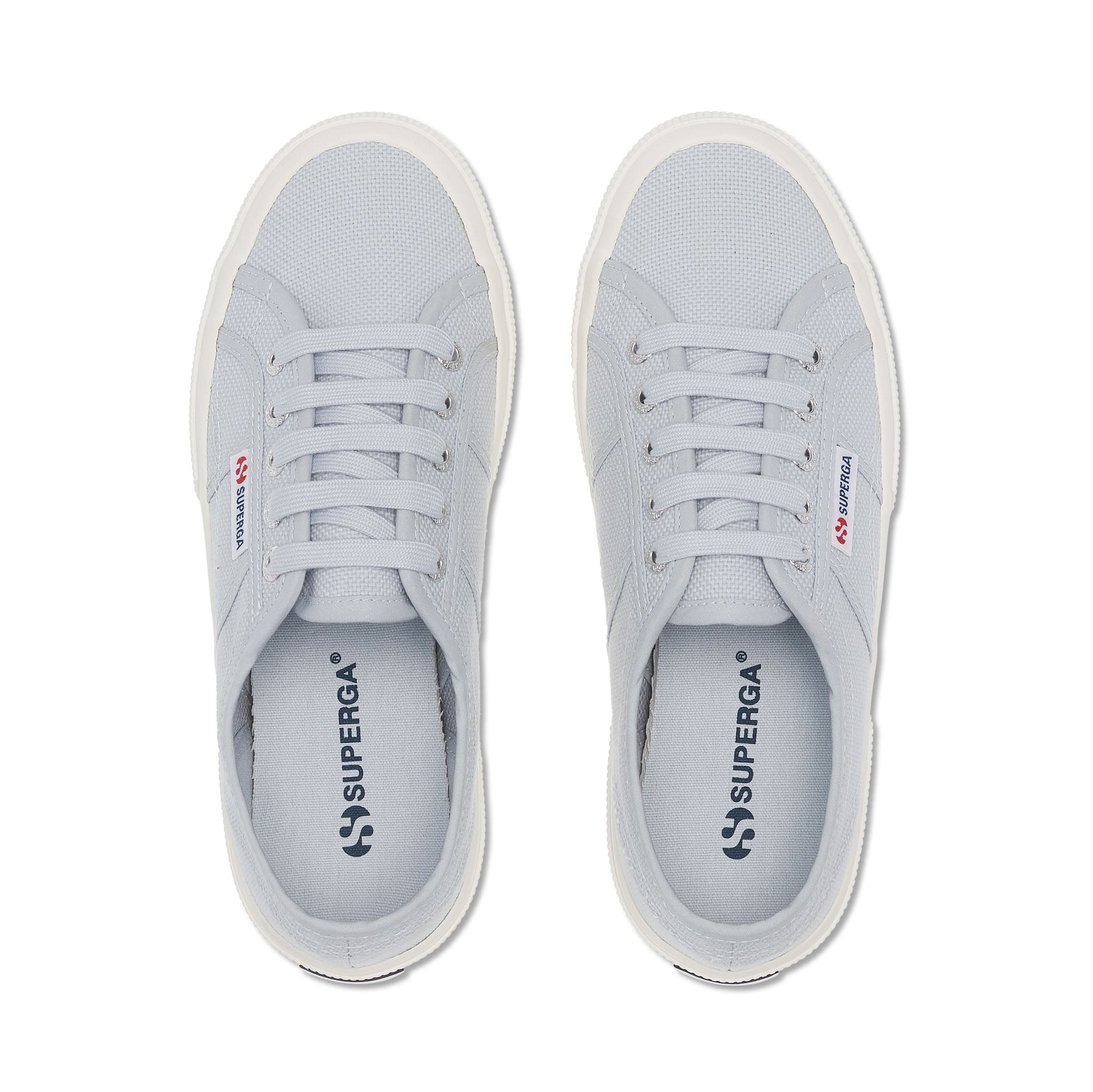 Superga 2750 Cotu Classic Sneakers - Grey. Top view.