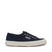 Superga 2750 Cotu Classic Sneakers - Navy Avorio. Side view.