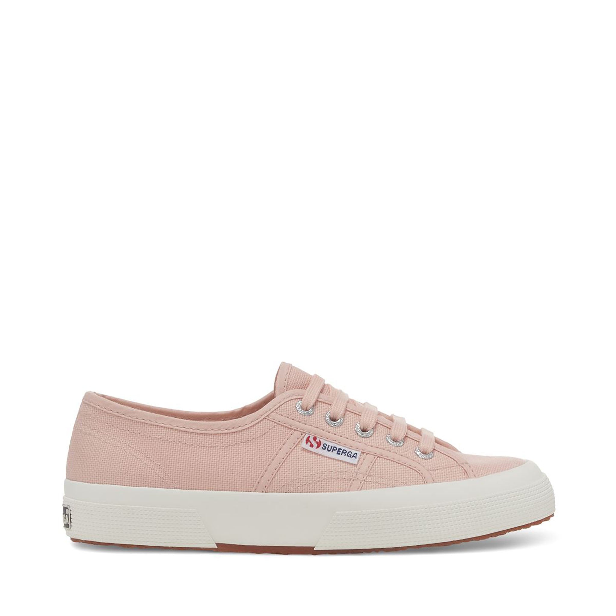 Superga 2750 Cotu Classic Sneakers - Blush. Side view.