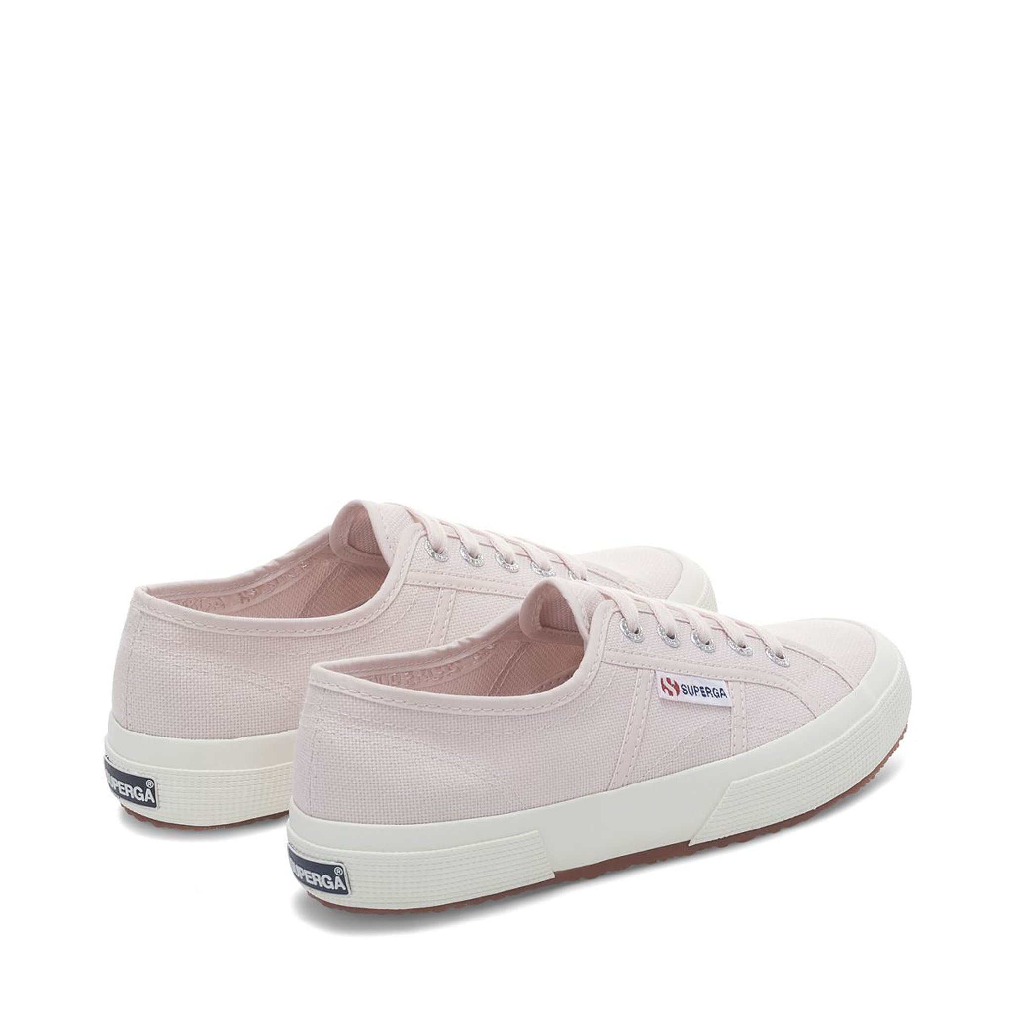 Superga 2750 Cotu Classic Sneakers - Light Pink. Back view.