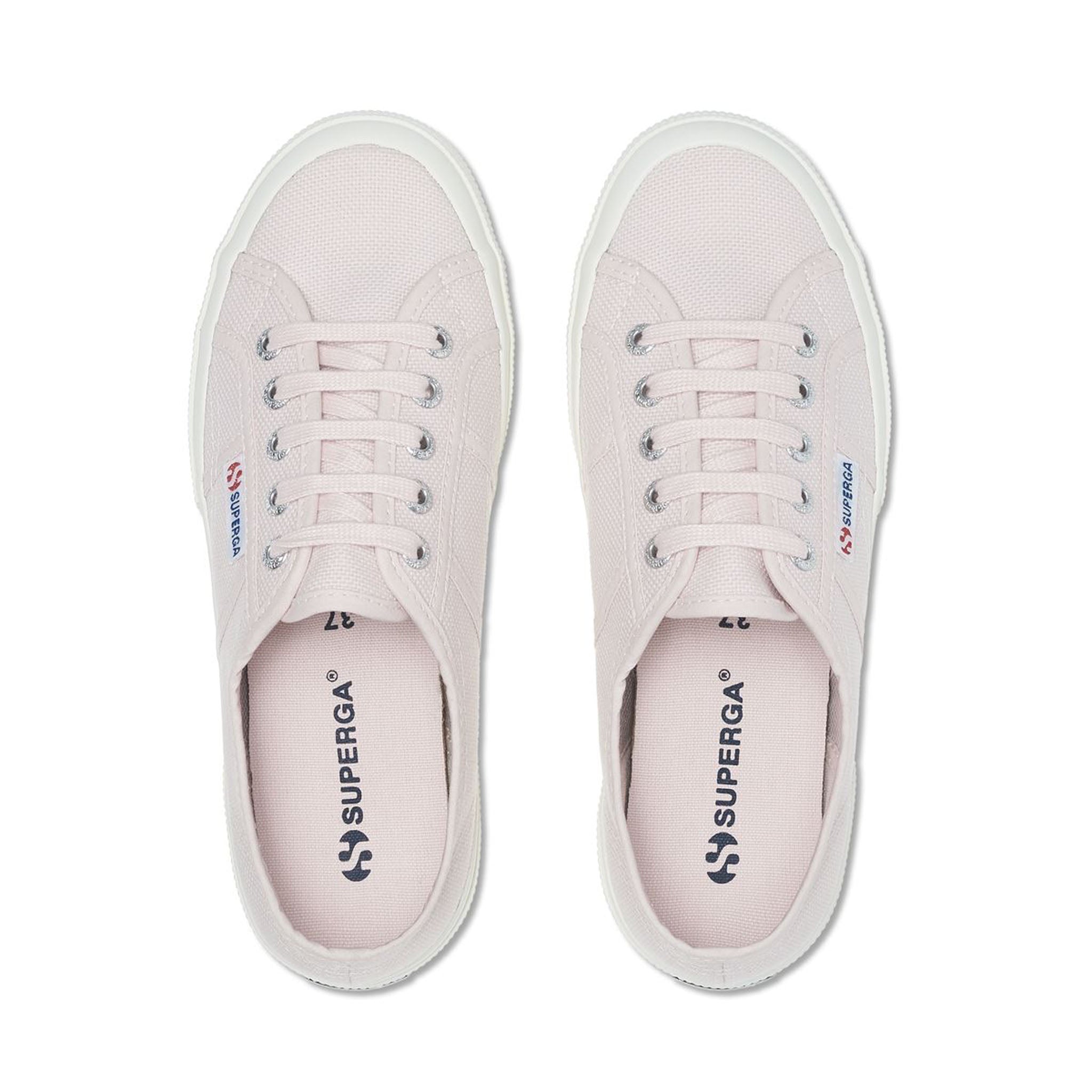 Superga 2750 Cotu Classic Sneakers - Light Pink. Top view.