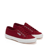 Superga 2750 Cotu Classic Sneakers - Red. Front view.
