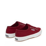 Superga 2750 Cotu Classic Sneakers - Red. Back view.