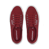 Superga 2750 Cotu Classic Sneakers - Red. Top view.