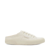 Superga 2402 Mule Sneakers - Canvas. Side view.