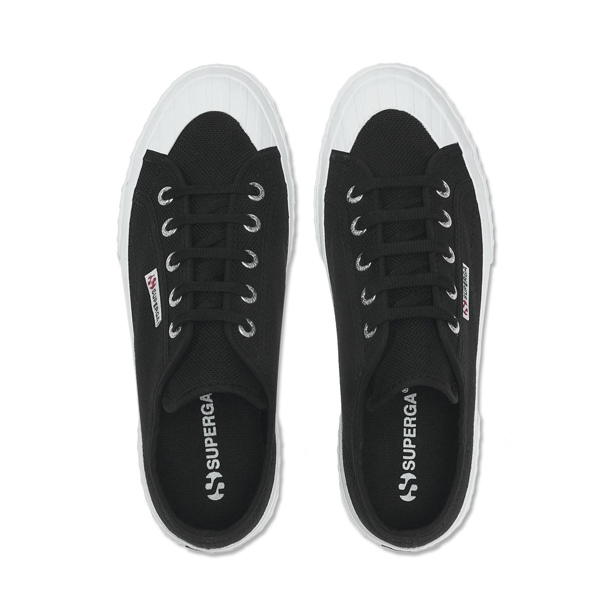 Superga 2287 Bubble Line (Black/White) Women's Shoes - ShopStyle