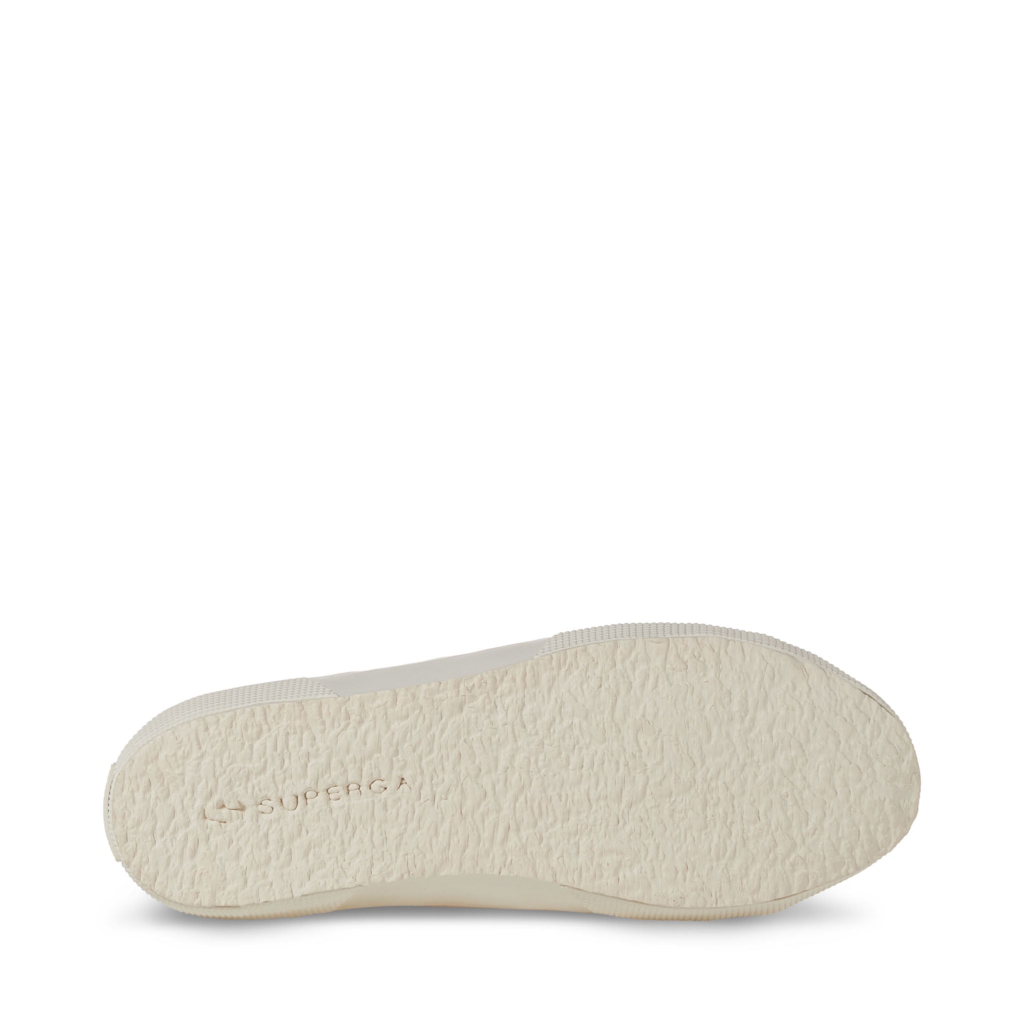 Superga 2750 Macrame Sneakers - Beige. Bottom view.