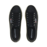 Superga 2790 Nappa Sneakers - Black. Top view.