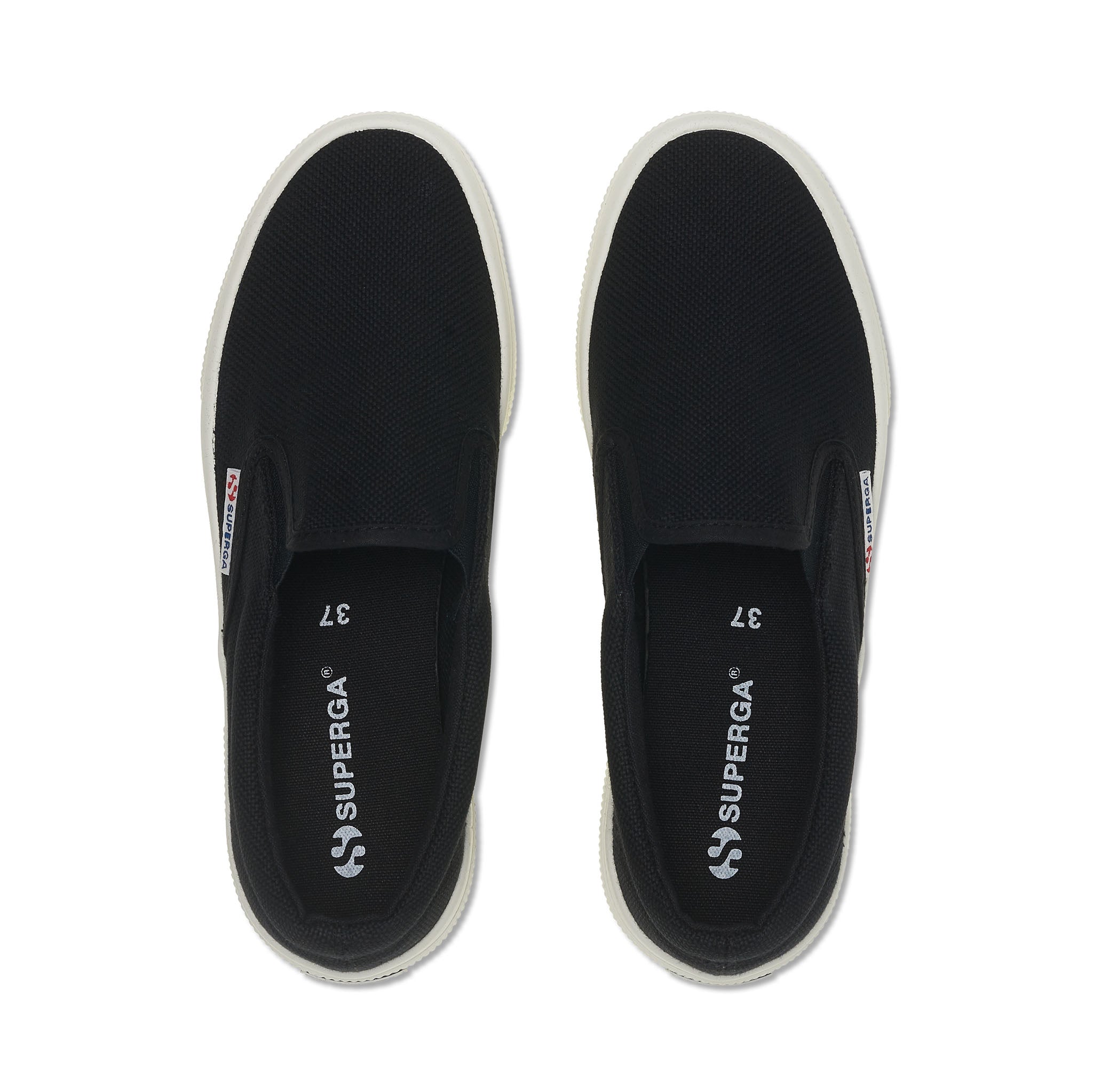 2740 Platform Slip-on Sneakers - Black – Superga US