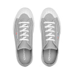 Superga 2630 Stripe Sneakers - Grey. Top view.