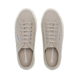 Superga 2790 Platform Sneakers - Grey. Top view.