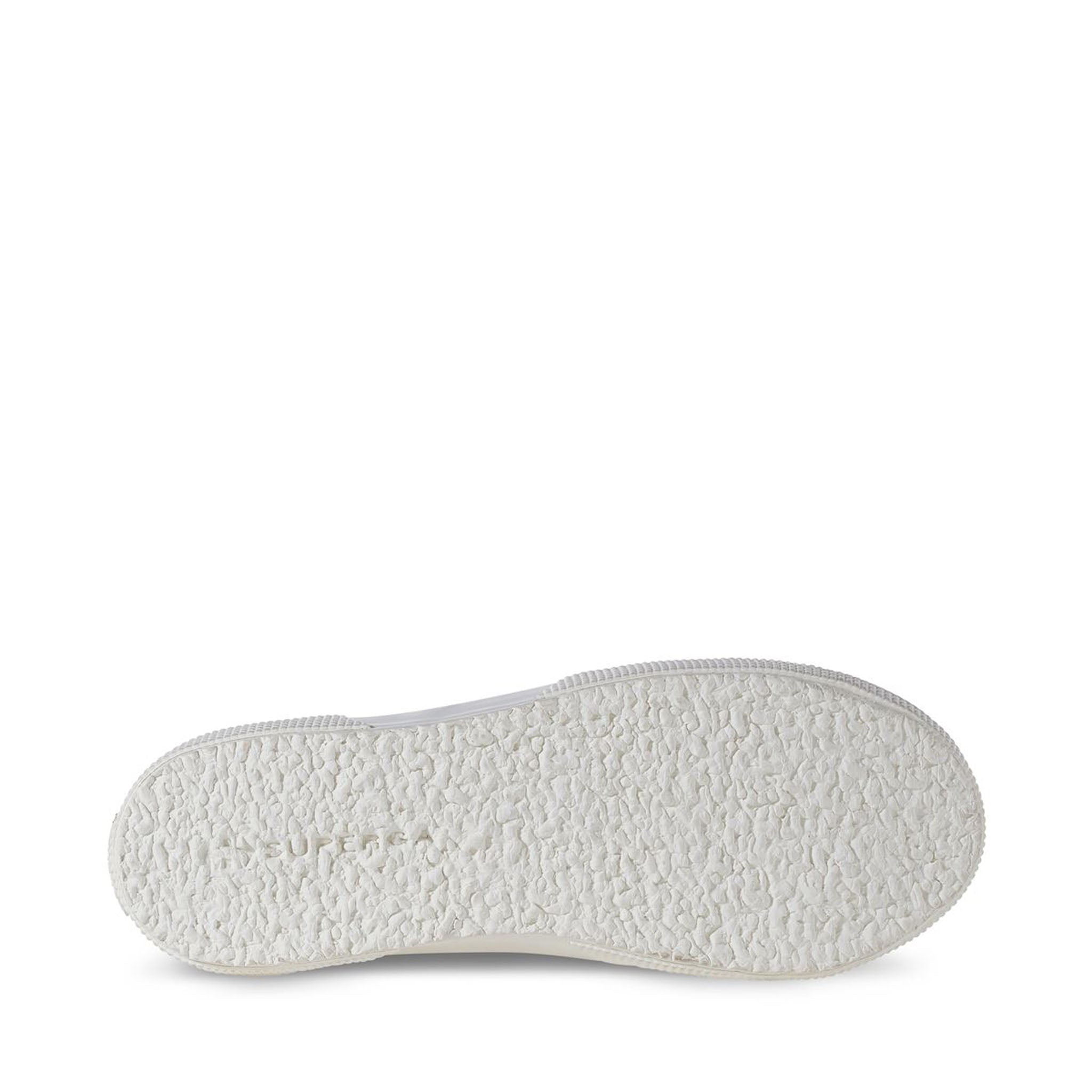 Superga 2750 Light Leopard Print Sneakers - Beige. Bottom view.