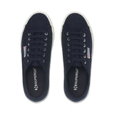 Superga 2790 Platform Sneakers - Navy. Top view.