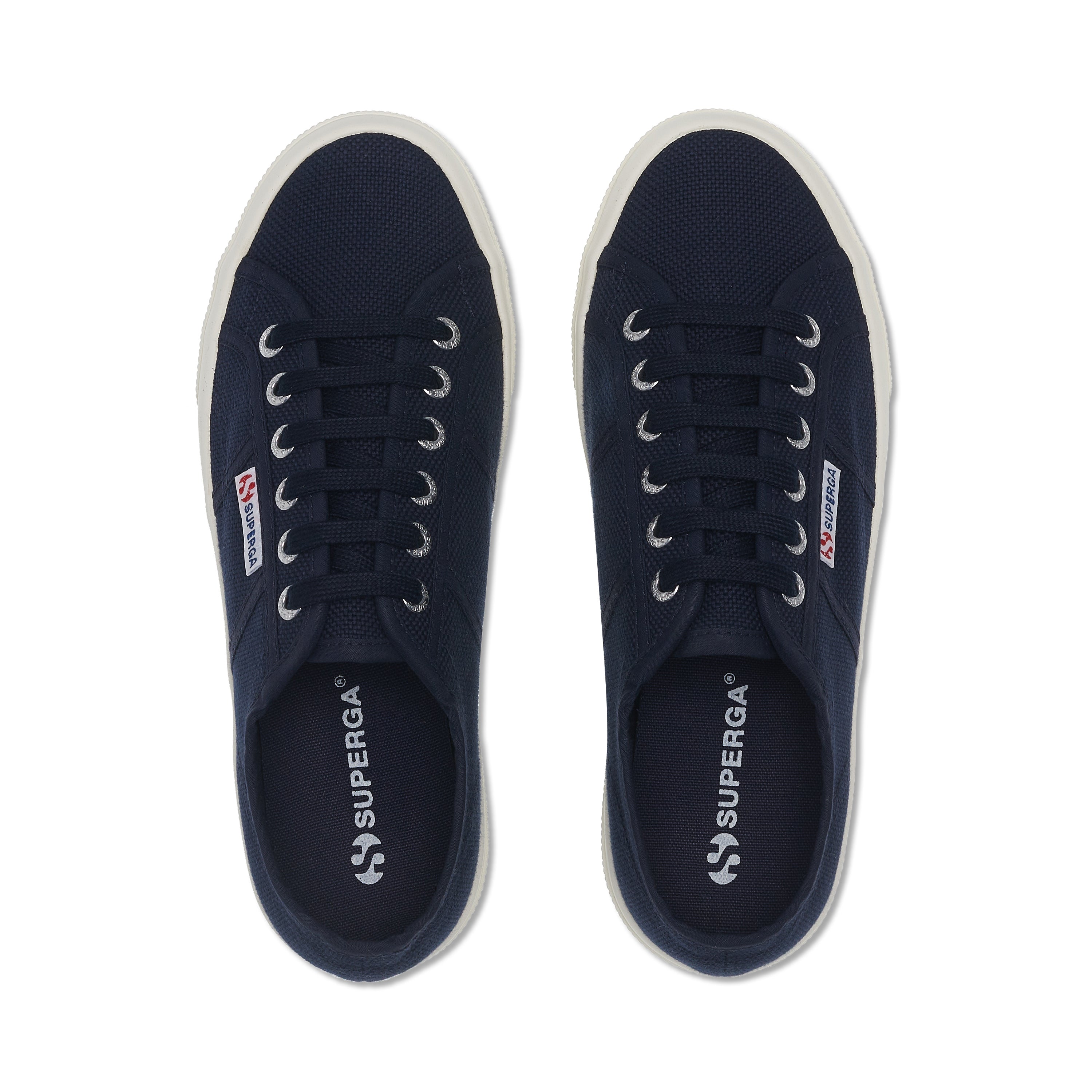 Superga navy platform sneakers hotsell