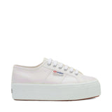 Superga 2790 Lam√© Sneakers - Iridescent. Side view.
