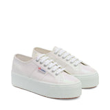 Superga 2790 Lam√© Sneakers - Iridescent. Front view.