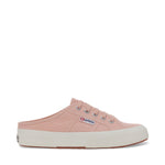 Superga 2402 Mule Sneakers - Blush. Side view.