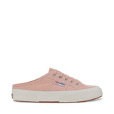 Superga 2402 Mule Sneakers - Blush. Side view.