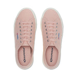 Superga 2740 Platform Sneakers - Blush Pink. Top view.