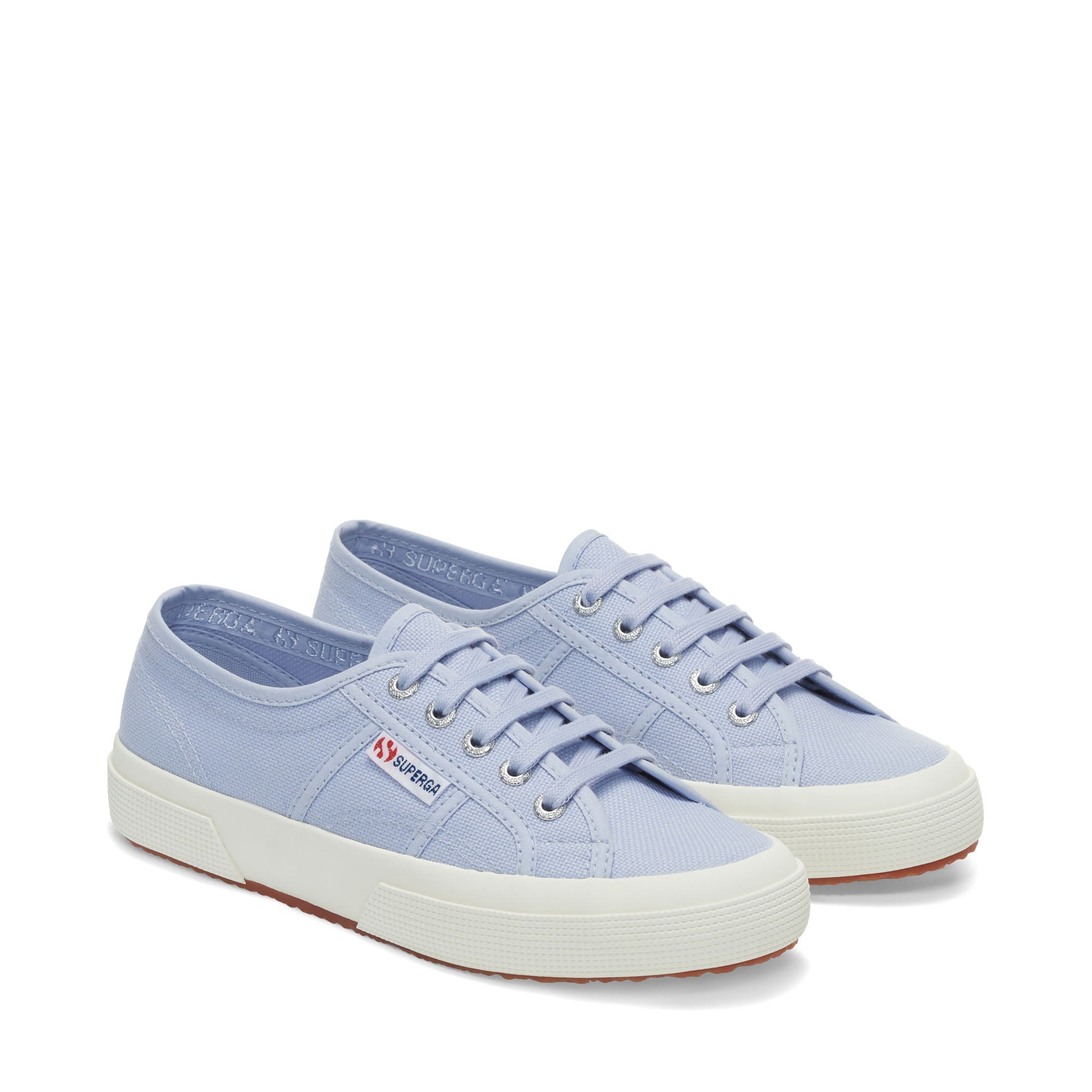 Superga 2750 Cotu Classic Sneakers - Light Violet. Front view.