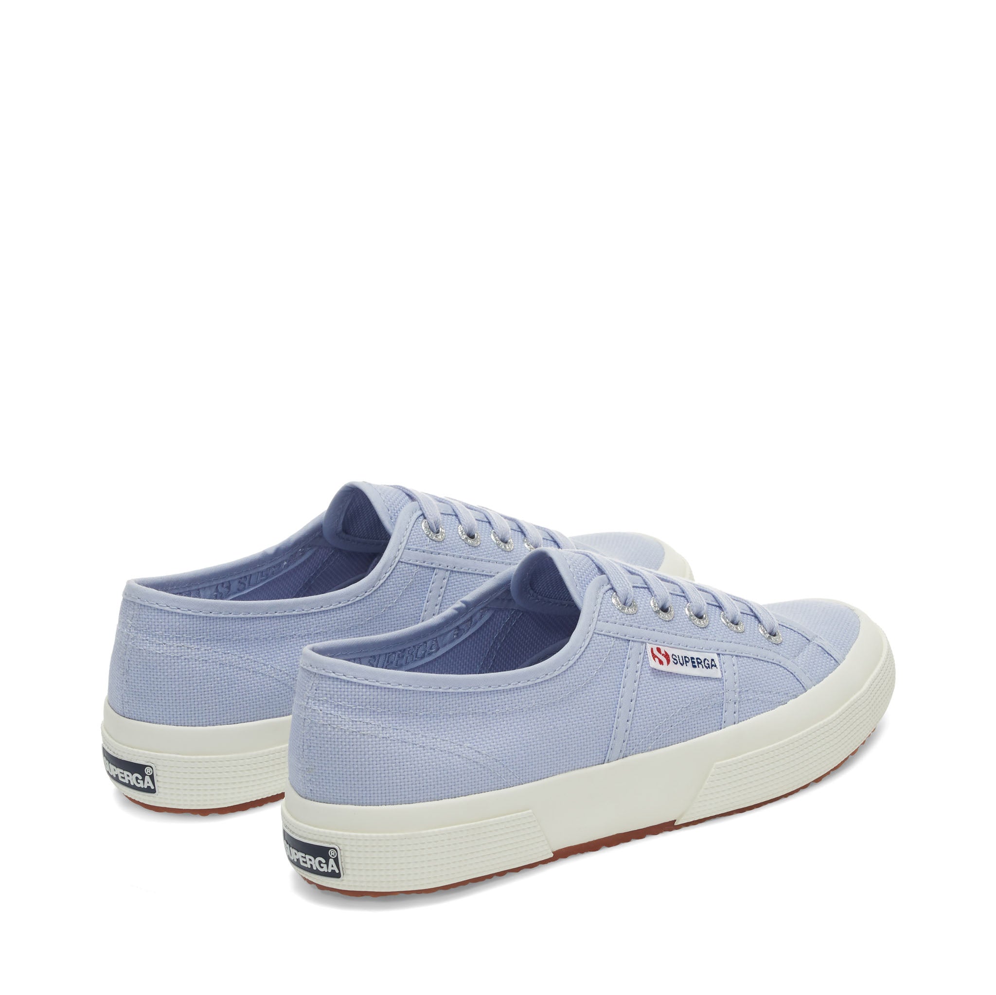 Superga 2750 Cotu Classic Sneakers - Light Violet. Back view.