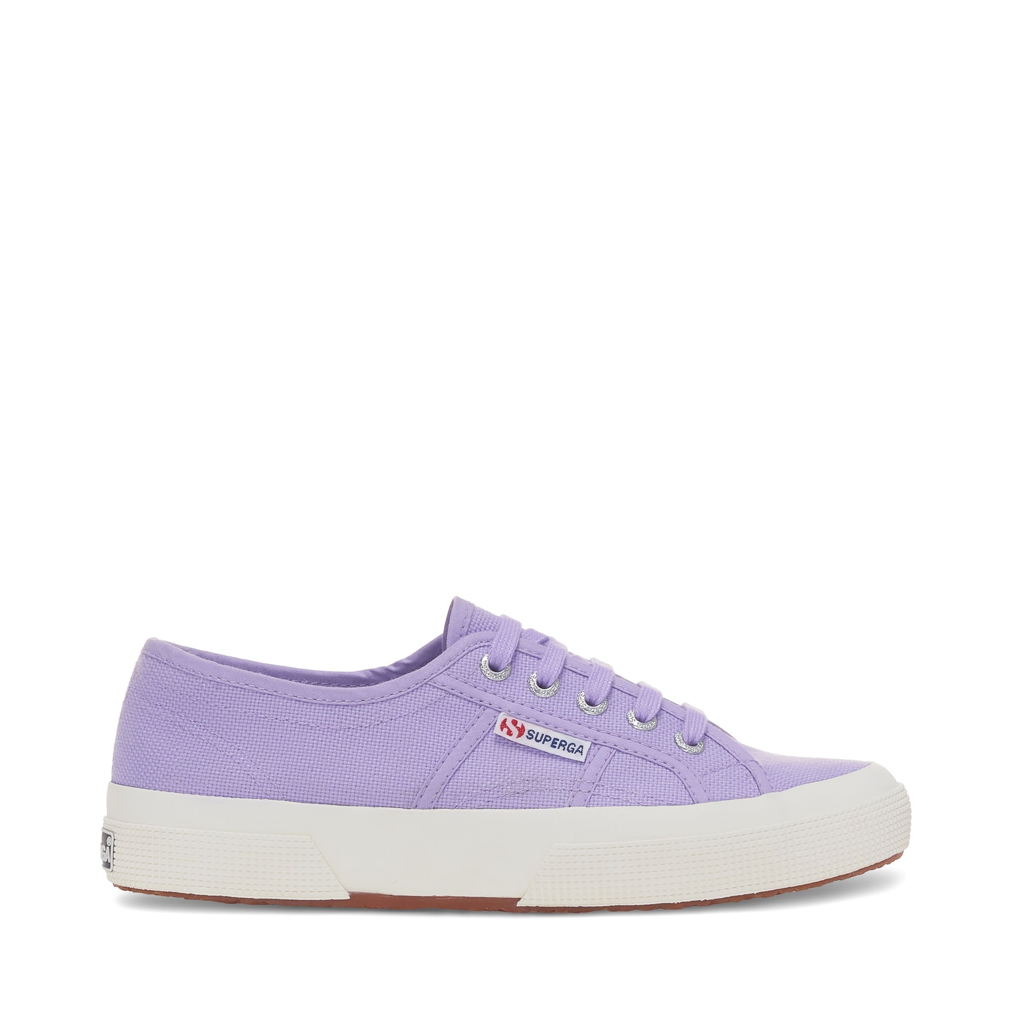 Superga 2750 Cotu Classic Sneakers - Violet. Side view.