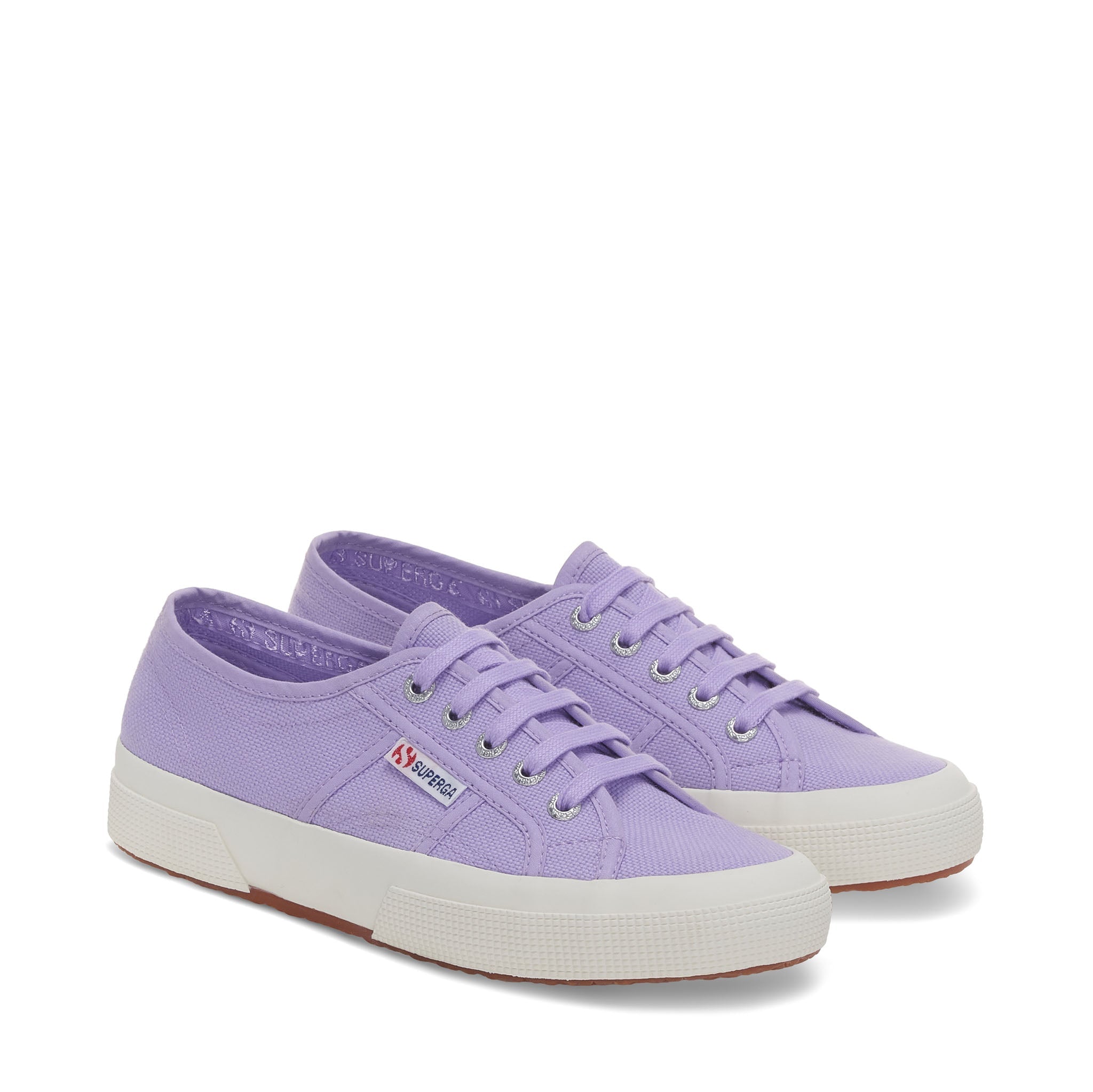 Superga 2750 Cotu Classic Sneakers - Violet. Front view.