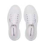 Superga 2287 Bubble Sneakers - White. Top view.