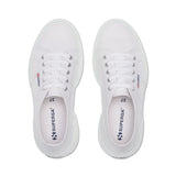 Superga 2287 Bubble Sneakers - White. Top view.