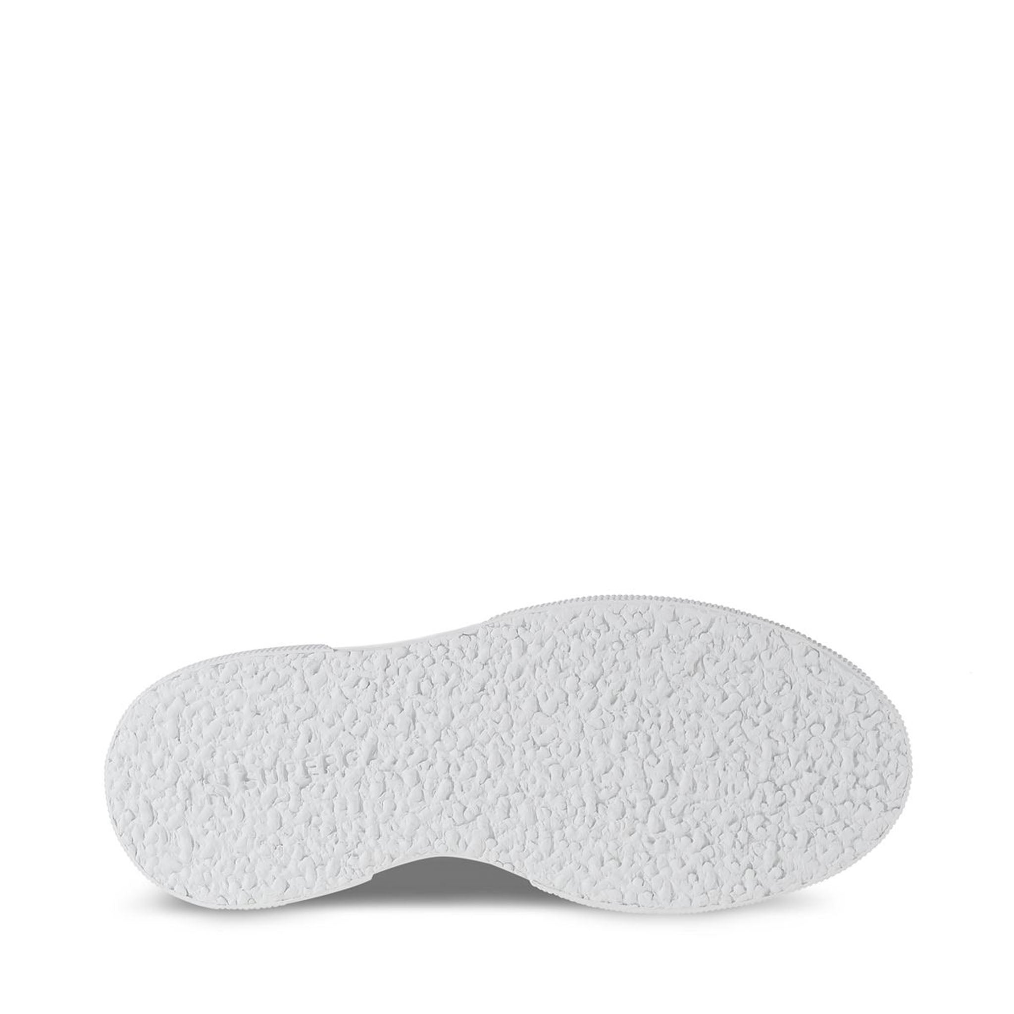 Superga 2287 Bubble Sneakers - White. Bottom view.